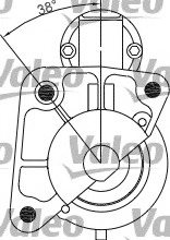 VALEO 455950 Starter
